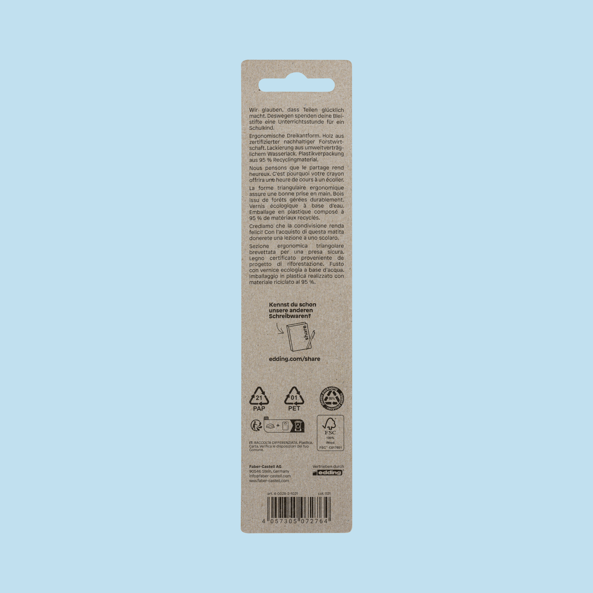 Bleistift HB 2er-Pack