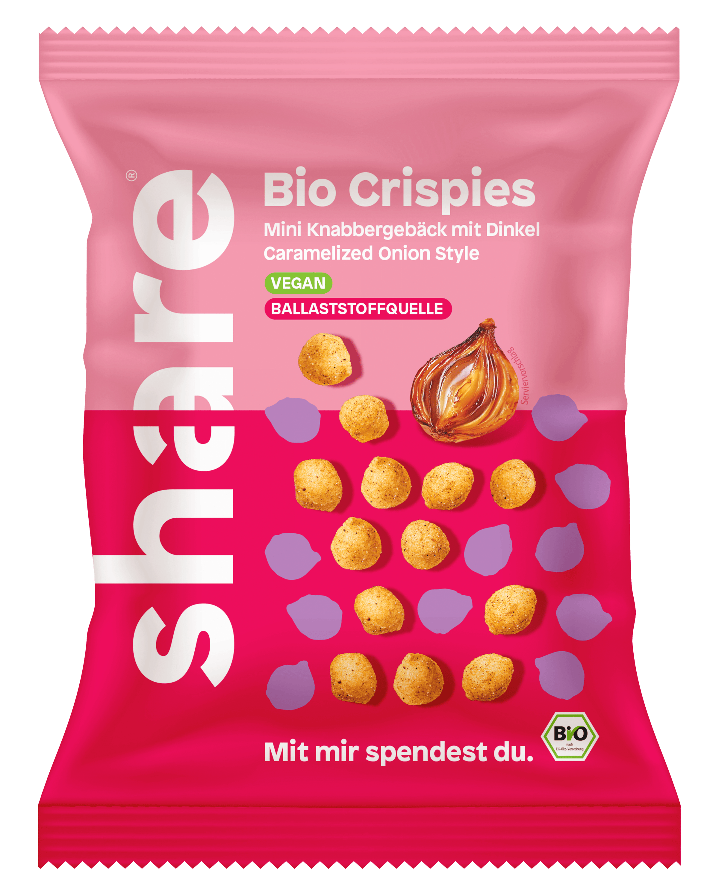 Bio Crispies Caramelized Onion Style 1x100g