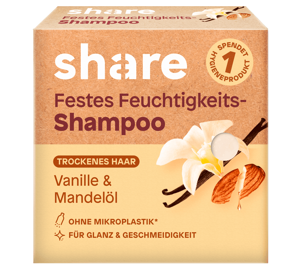Festes Shampoo Vanille & Mandelöl