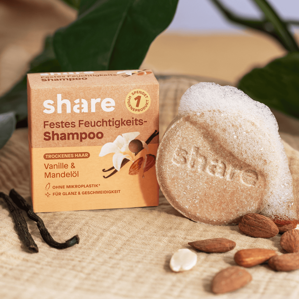 Festes Shampoo Vanille & Mandelöl