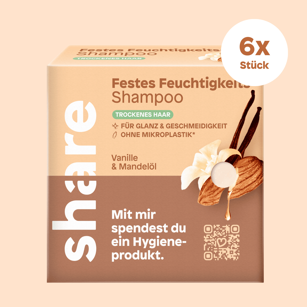 Festes Shampoo Vanille & Mandelöl