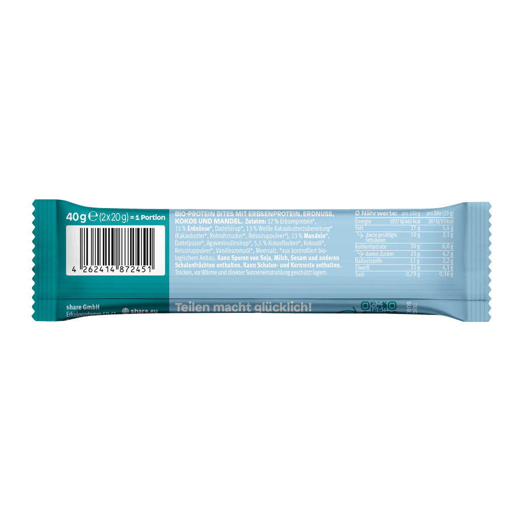 Bio Protein Bites Coconut Almond