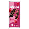 Bio Tafelschokolade Berry Kiss Praliné Zartbitter mit Himbeere 1x80g