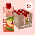Bio Teegetränk Amber Schwarztee Pfirsich Holunderblüte